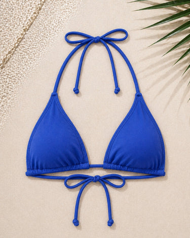 Reggiseno triangolo con coppe removibili