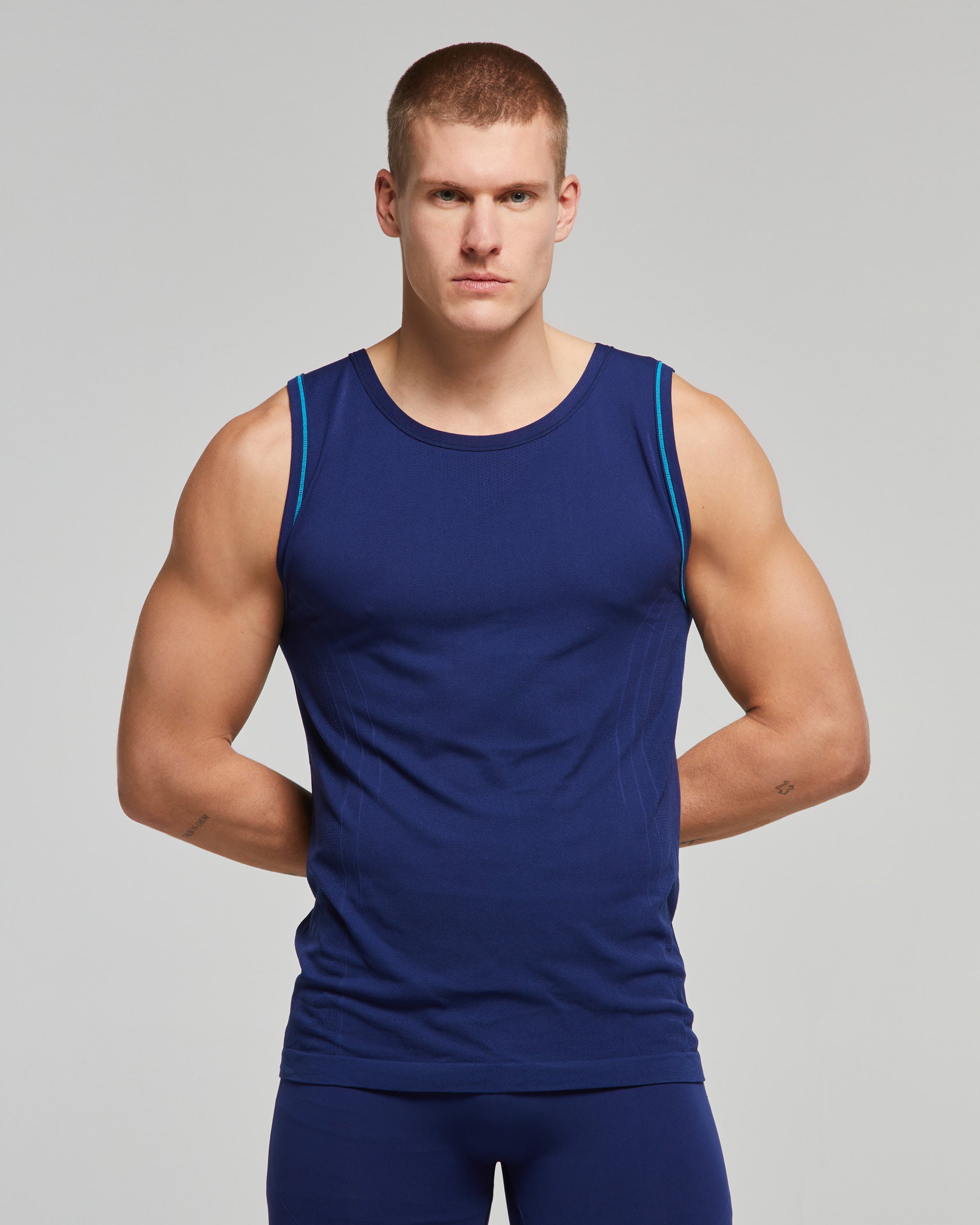 Men's active up tank top