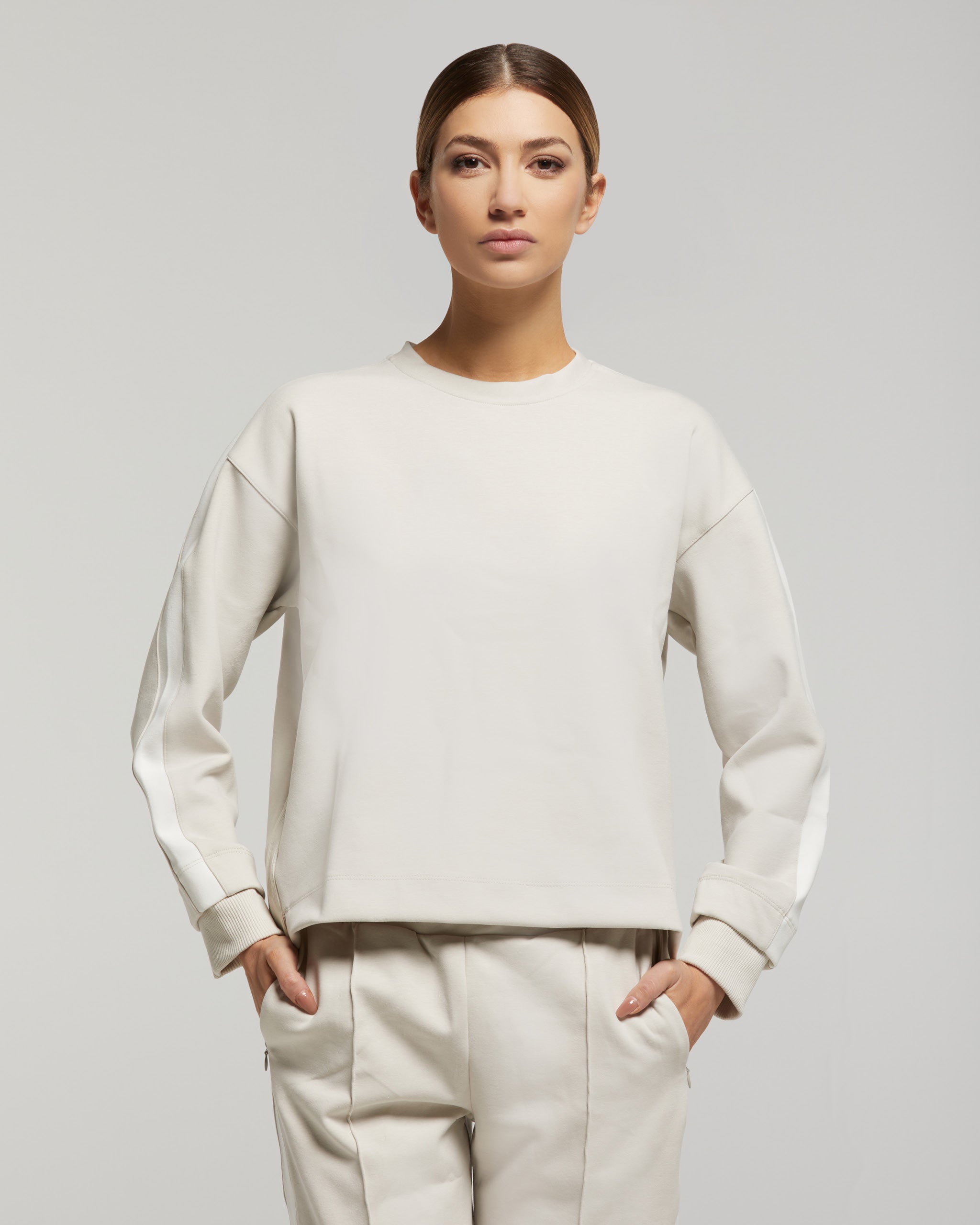 FREETIME DAMEN-RUNDHALS-SWEATSHIRT