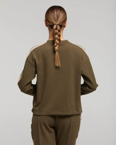 SUDADERA DE CUELLO REDONDO DE MUJER FREETIME