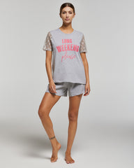 Pyjama court en coton Briseis
