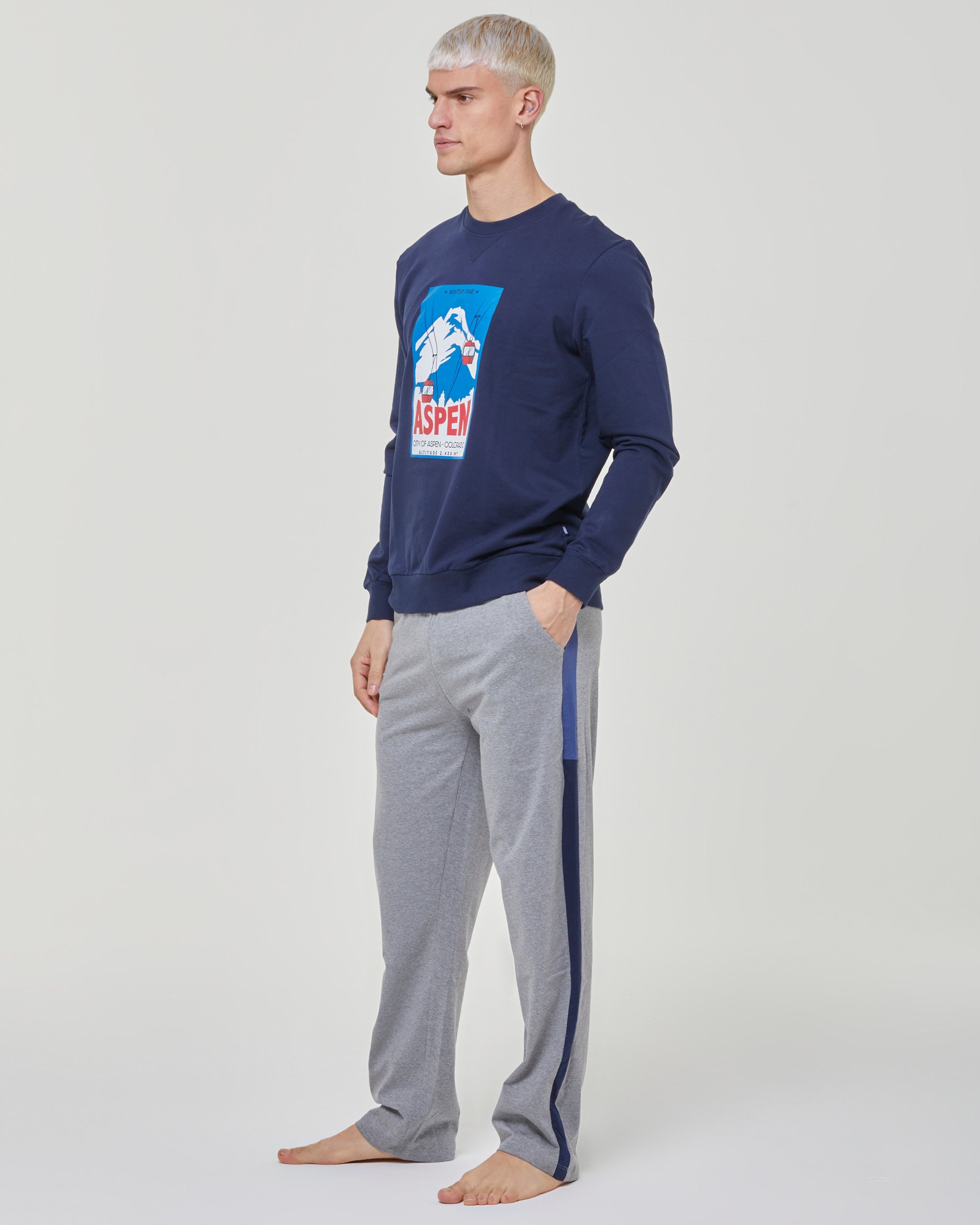 Barzio long cotton pyjamas 