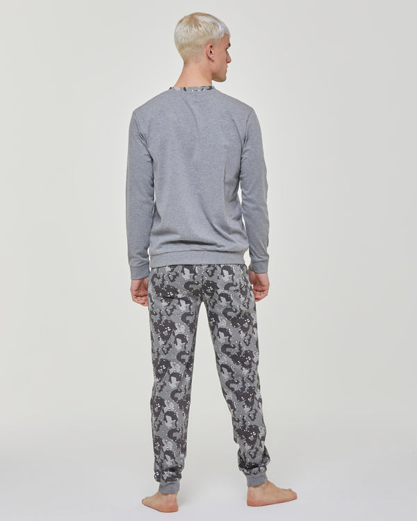 Stelvio long cotton pyjamas 