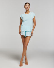 PYJAMA COURT EN COTON GIACINTO