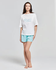 PYJAMA COURT EN COTON PEPEROSA