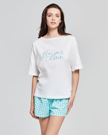 PIGIAMA CORTO COTONE PEPEROSA