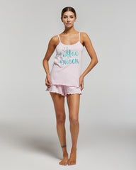 PYJAMA COURT EN COTON BETULLA