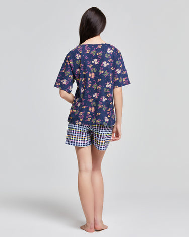 PYJAMA COURT EN COTON MAGNOLIA