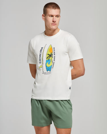 PYJAMA COURT EN COTON FICUS