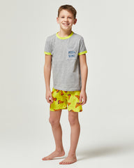 PYJAMA COURT EN COTON ALBIZIA