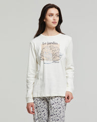 Pyjama long en coton interlock Meissa