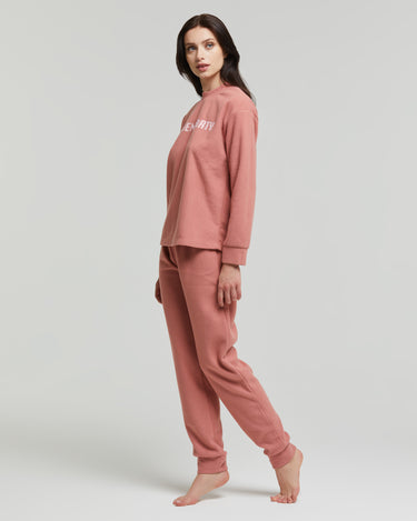 Pyjama long micropolaire Polare imprimé effet velours
