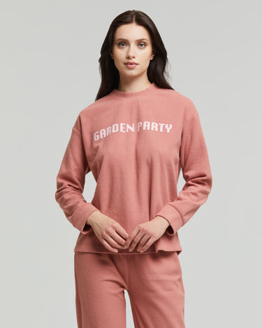 Pyjama long micropolaire Polare imprimé effet velours