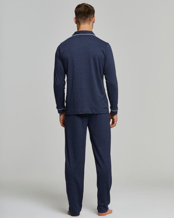 LONG FILIPPO PYJAMAS IN INTERLOCK COTTON