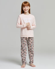 PIJAMA LARGO DE ALGODÓN INTERLOCK ELIANTO