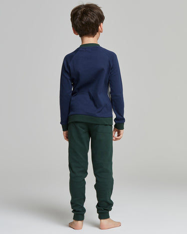 BRACHETTO LONG INTERLOCK COTTON PYJAMAS 