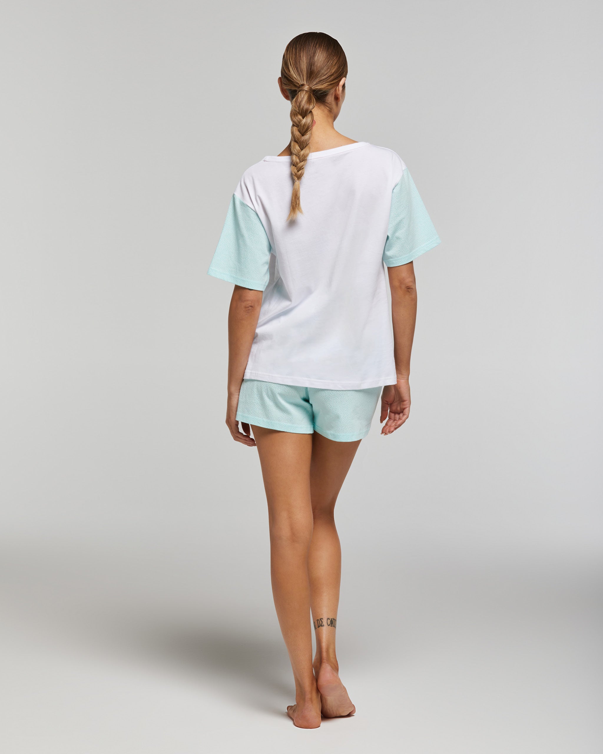 Angelica short cotton pajamas