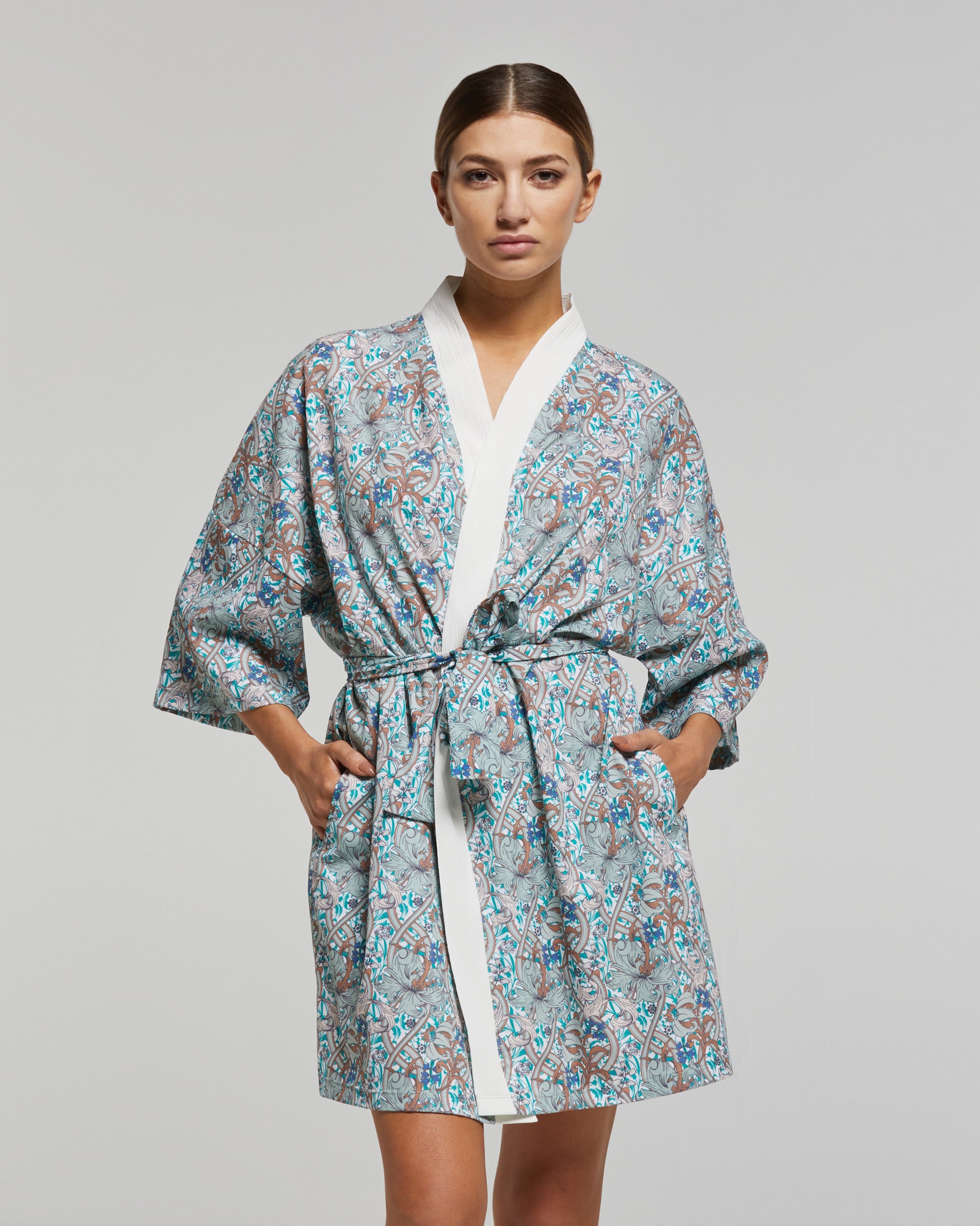 Vestaglia Minerva Vestaglia con tasche – Pompea