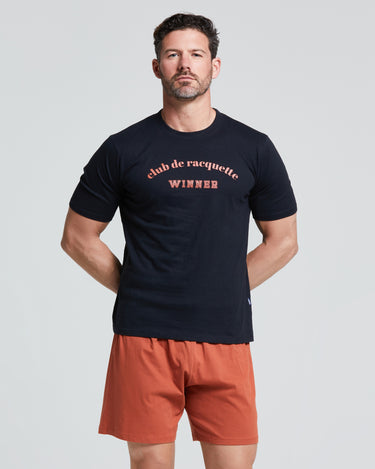 PYJAMA COURT EN COTON BRANDO