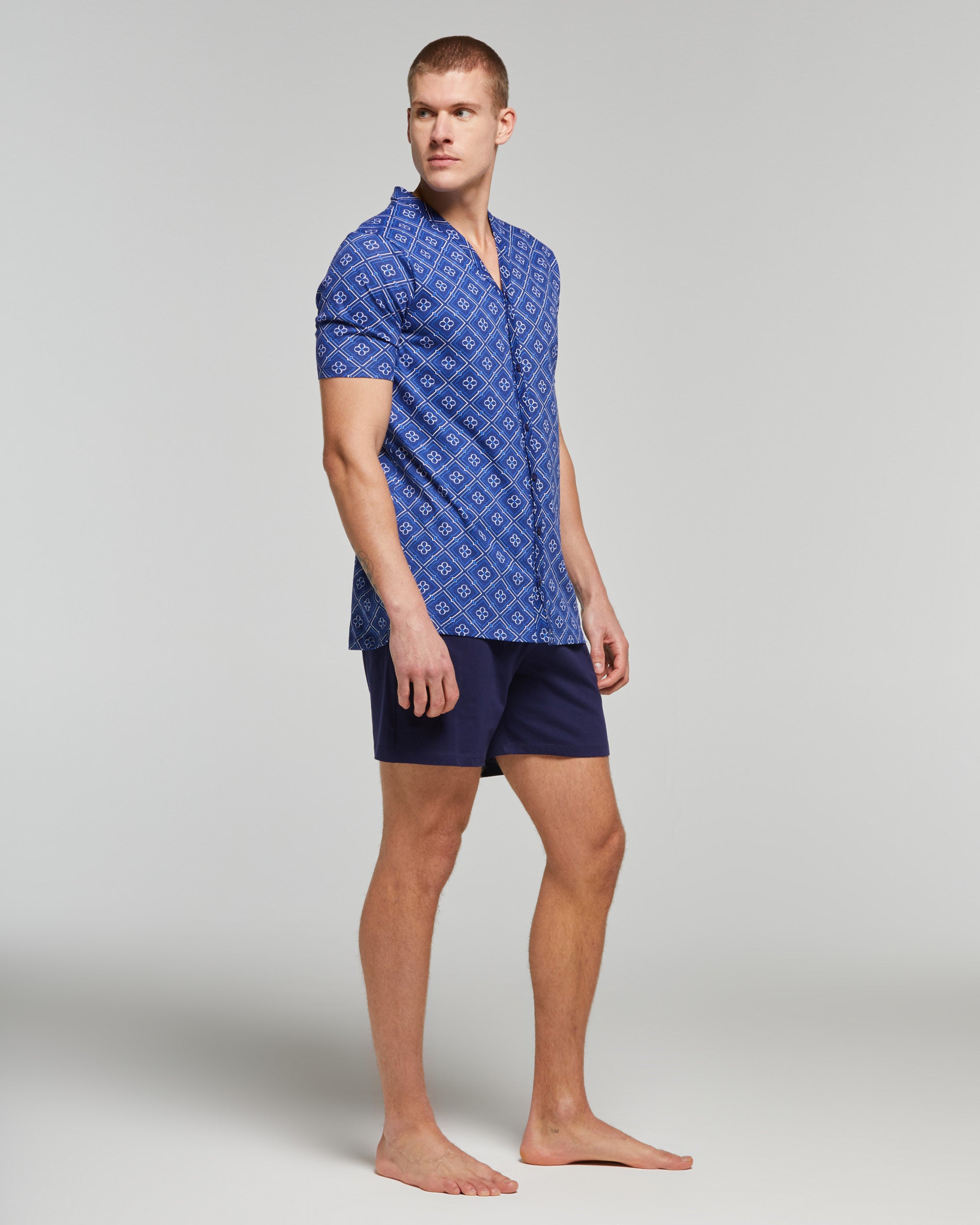 Pigiama Giorgio Pigiama uomo con bottoni – Pompea