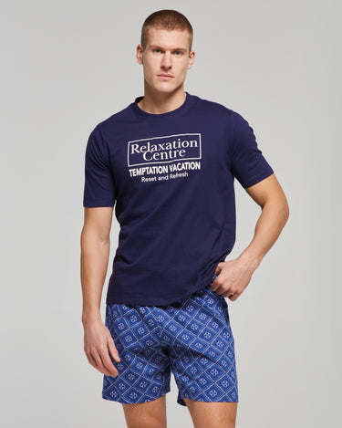PYJAMA COURT EN COTON MANUEL