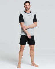 PYJAMA COURT EN COTON LUDOVICO