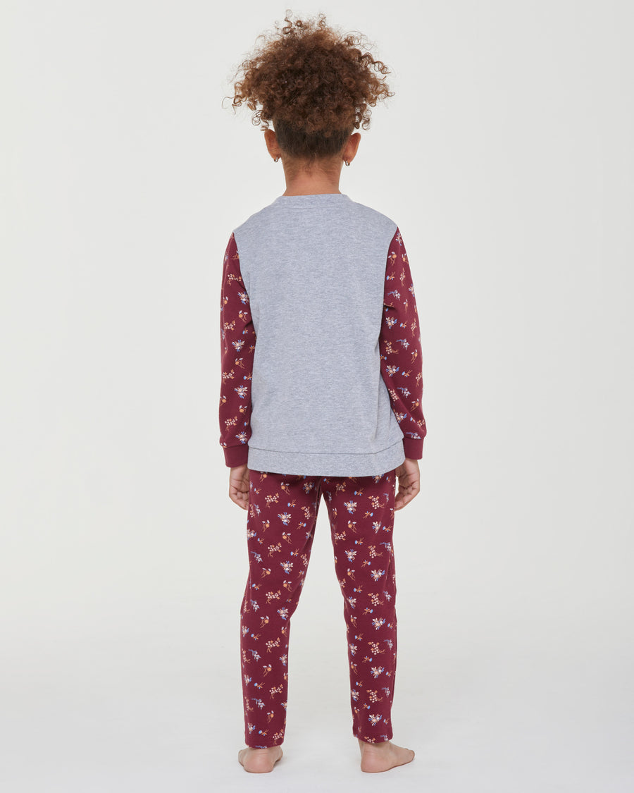 Pyjama long en coton interlock Andromeda