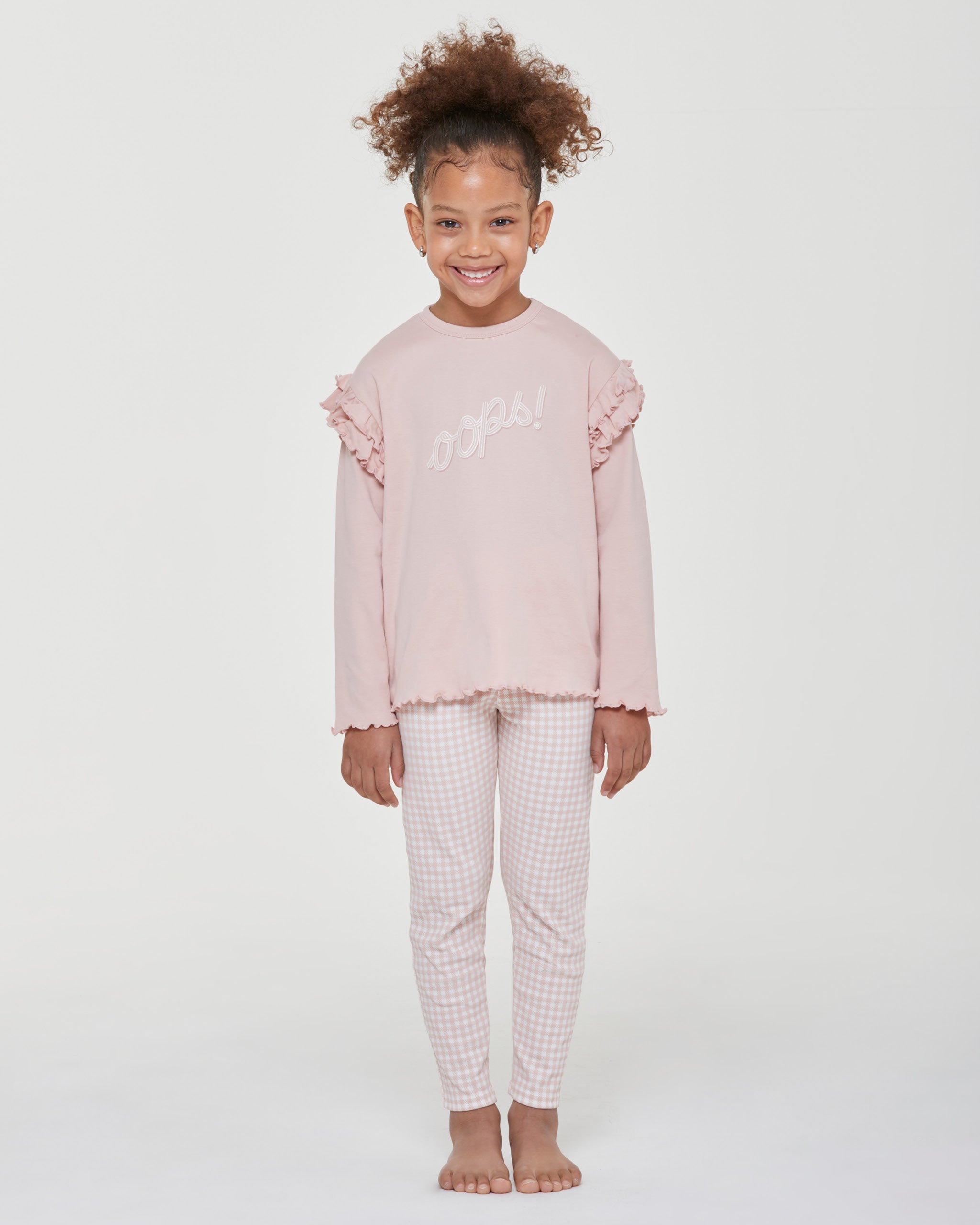 Aura interlock cotton long pyjamas