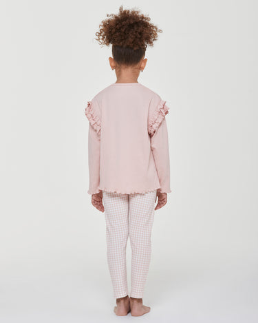 Pijama largo Aura de algodón interlock