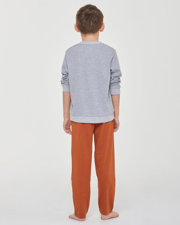 Pyjama long en coton interlock Yari