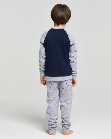 Elia interlock cotton long pyjamas