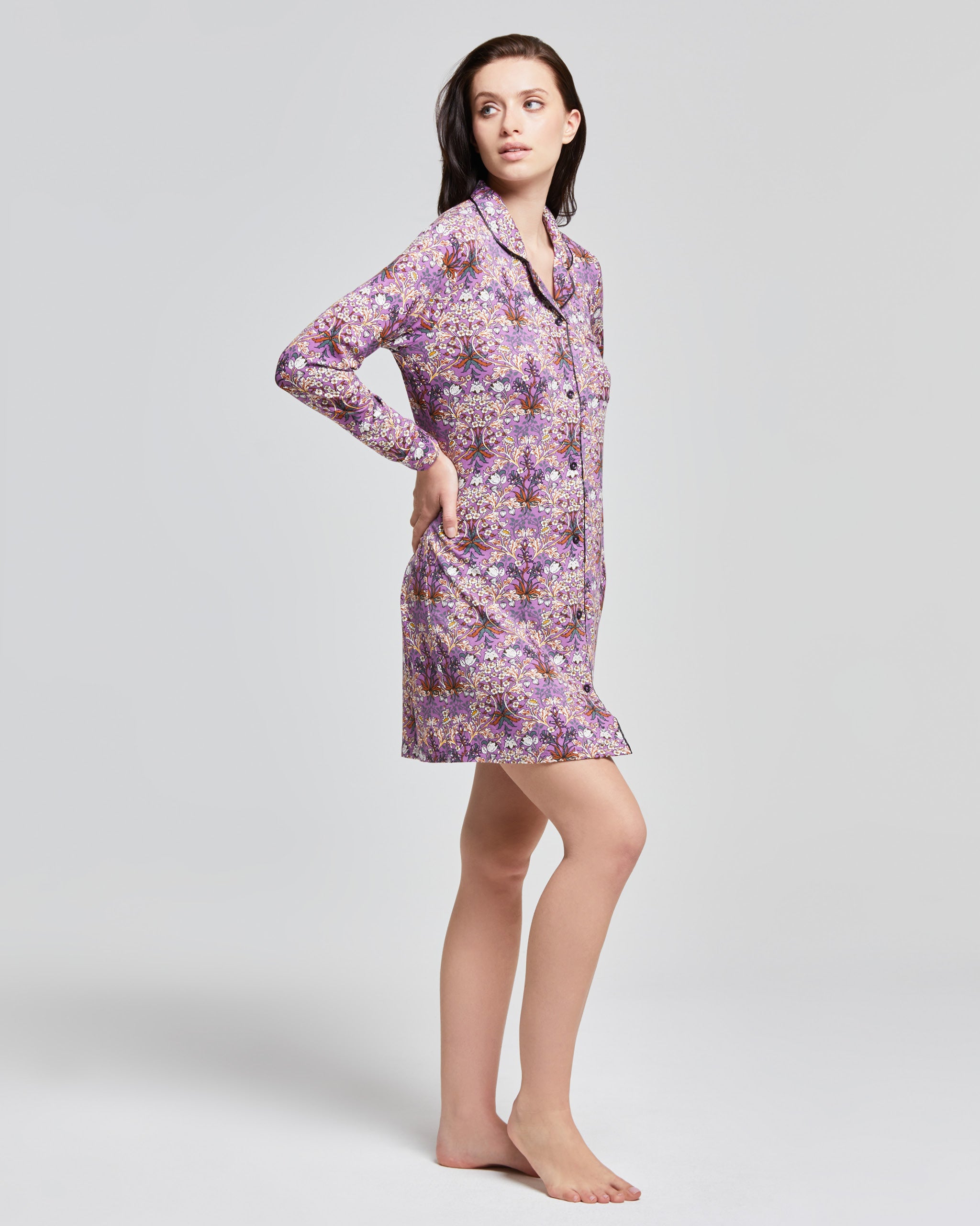 Camicia da Notte Donna in Viscosa Art. Francesca – Sgarlata Home Camicia da Notte Donna in Viscosa Art. Francesca – Sgarlata Home