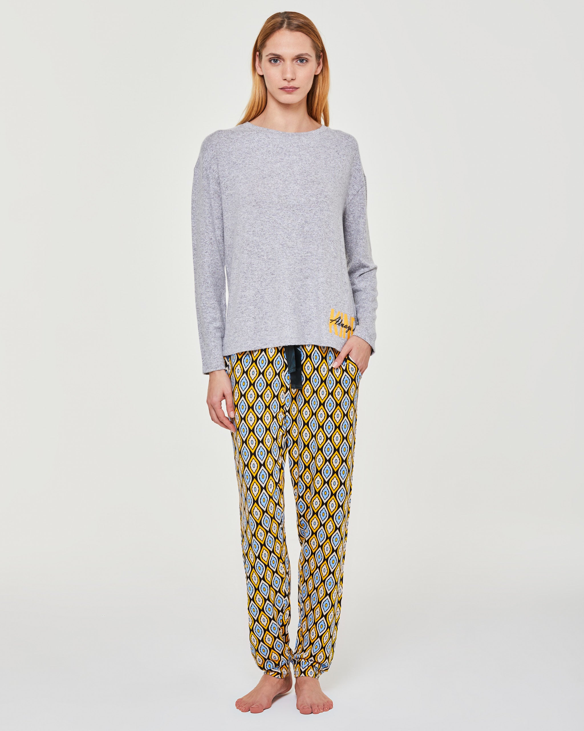 Fresia viscose long pyjamas