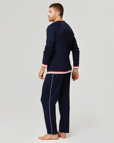 Pyjama long en coton interlock Anice