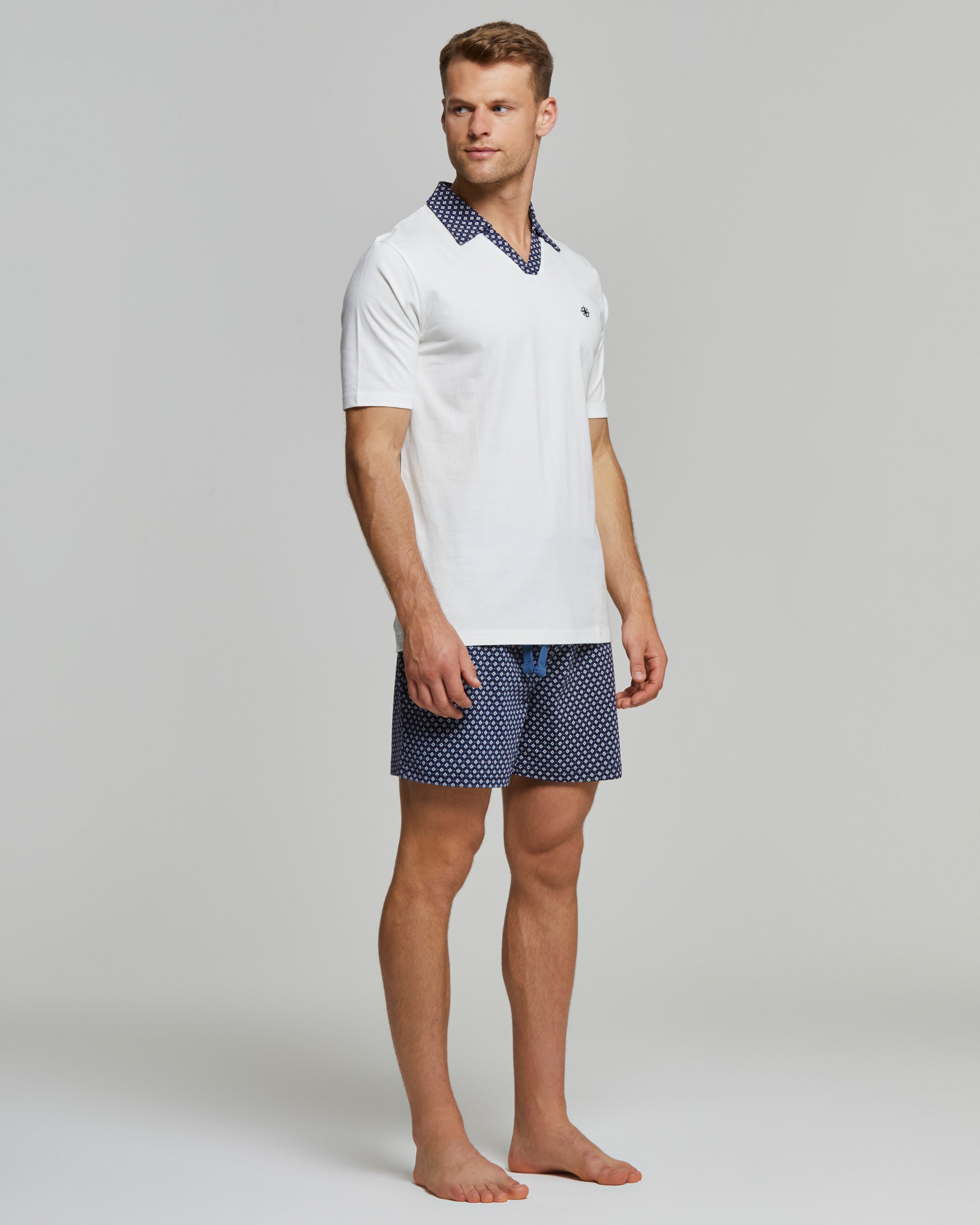 Alcide short cotton pajamas