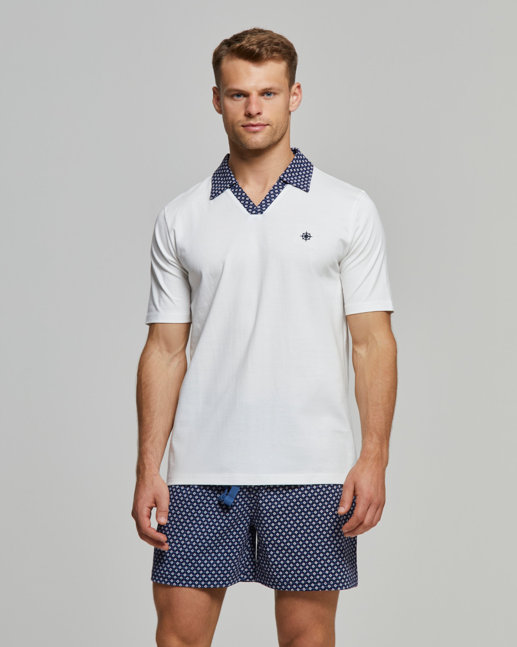 Alcide short cotton pajamas