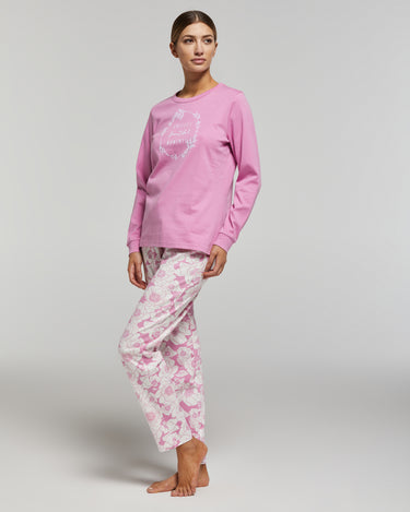 Martina long warm cotton pajamas