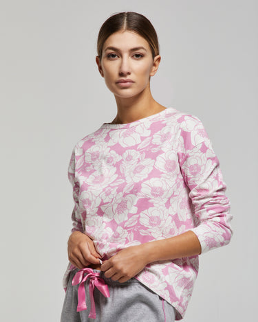 Langer warmer Baumwoll-Pyjama Aurora