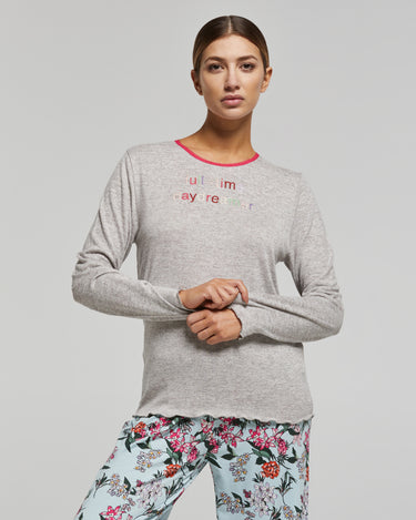 Pyjama long en viscose Sabrina