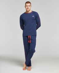 Langer warmer Baumwoll-Pyjama Dennis