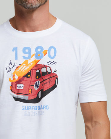 Kurzer Baumwollpyjama Remigio