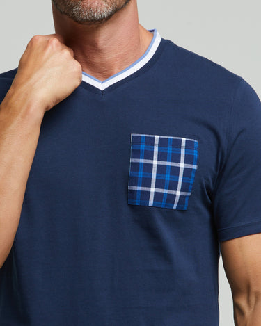 Pyjama long en coton Liam