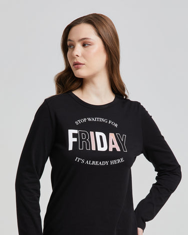 Pyjama long en coton Lorena