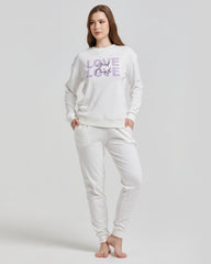 Pyjama long en coton chaud Avignone