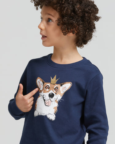 Yukon long warm cotton knit pajamas