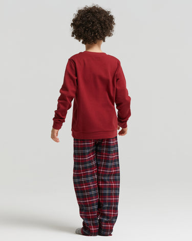 Long pajamas in interlock cotton and flannel from Holland