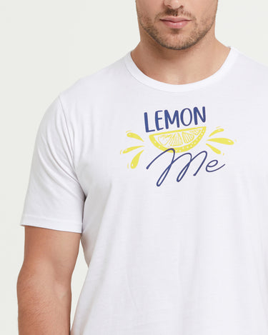 Pyjama court en coton Amalfi