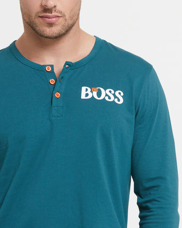 Pyjama long en coton Posillipo