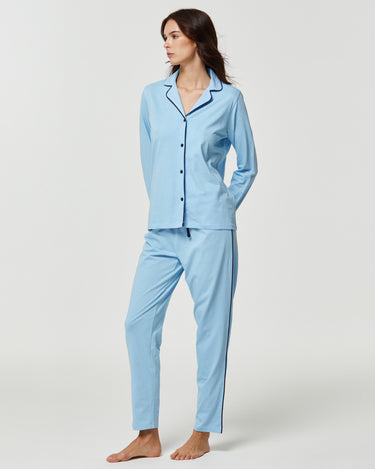 Long Elisabetta cotton pajamas