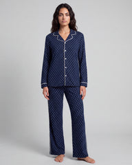 Pijama largo Elisabetta de algodón cálido